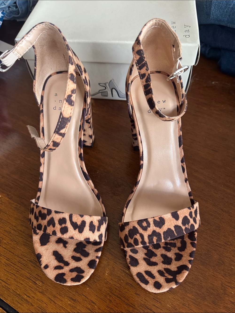 Leopard Heels